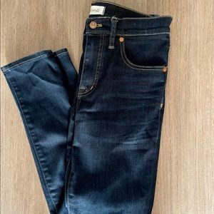 Madewell 9 inch super skinny